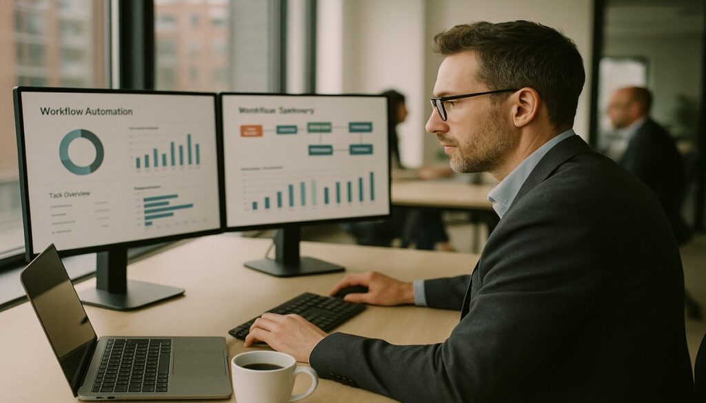 Power Automate for business workflow automation in Manchester office